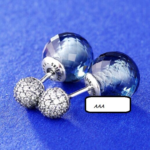 AAA GRADE S925 ALE Sterling Silver Stud Earrings