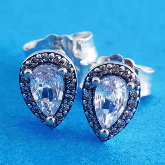 AAA GRADE S925 ALE Sterling Silver Stud Earrings