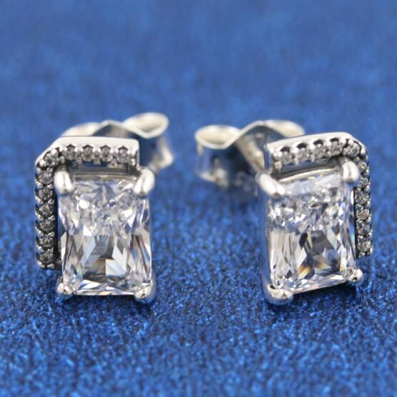 AAA GRADE S925 ALE Sterling Silver Stud Earrings