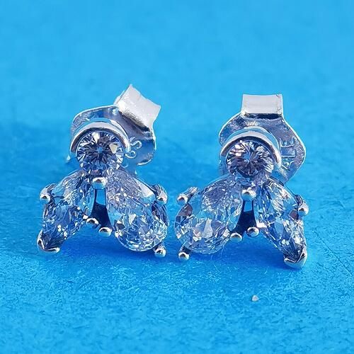 AAA GRADE S925 ALE Sterling Silver Stud Earrings