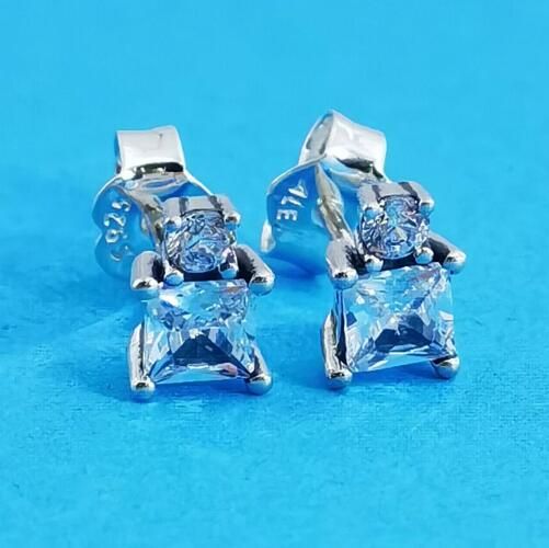 AAA GRADE S925 ALE Sterling Silver Stud Earrings