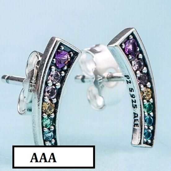 AAA GRADE S925 ALE Sterling Silver Stud Earrings