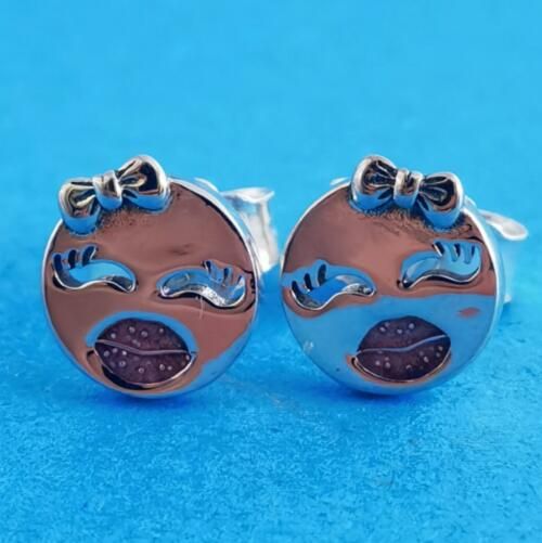AAA GRADE S925 ALE Sterling Silver Stud Earrings