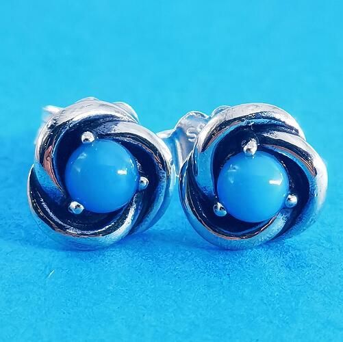 AAA GRADE S925 ALE Sterling Silver Stud Earrings