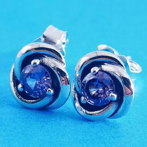AAA GRADE S925 ALE Sterling Silver Stud Earrings
