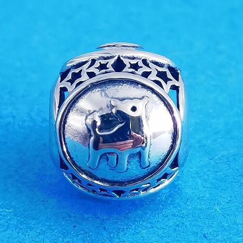 AAA GRADE S925 ALE Zodiac Beads