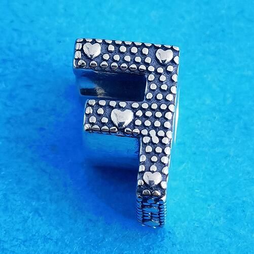 AAA GRADE S925 ALE Letter Beads