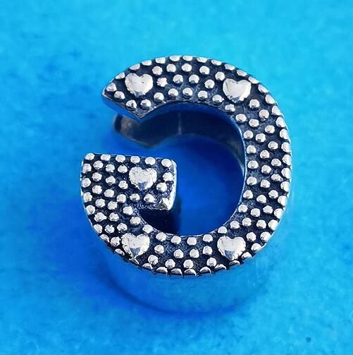 AAA GRADE S925 ALE Letter Beads