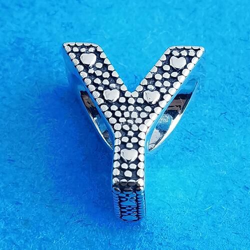 AAA GRADE S925 ALE Letter Beads