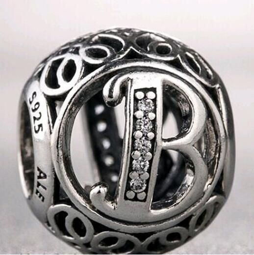 AAA GRADE S925 ALE Letter Beads