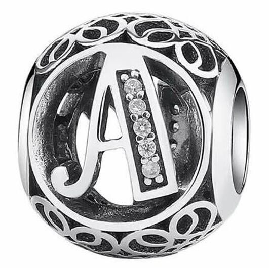 AAA GRADE S925 ALE Letter Beads