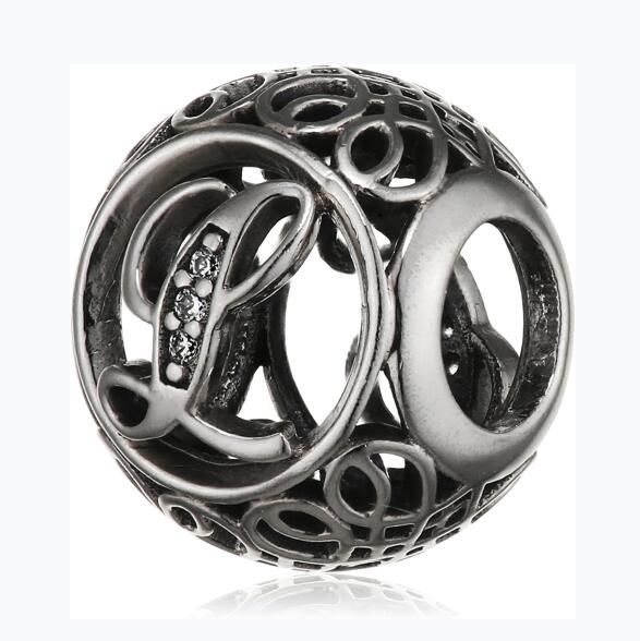 AAA GRADE S925 ALE Letter Beads