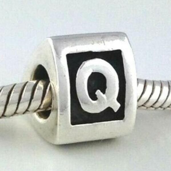 AAA GRADE S925 ALE Letter Beads