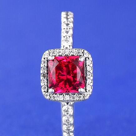 Red-5A- CZ AAA GRADE S925 ALE Rings