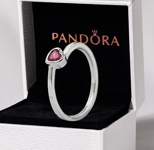Red-5A-CZ AAA GRADE S925 ALE Rings