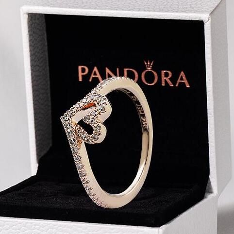 Clear-5A-CZ Rose AAA GRADE S925 ALE Rings