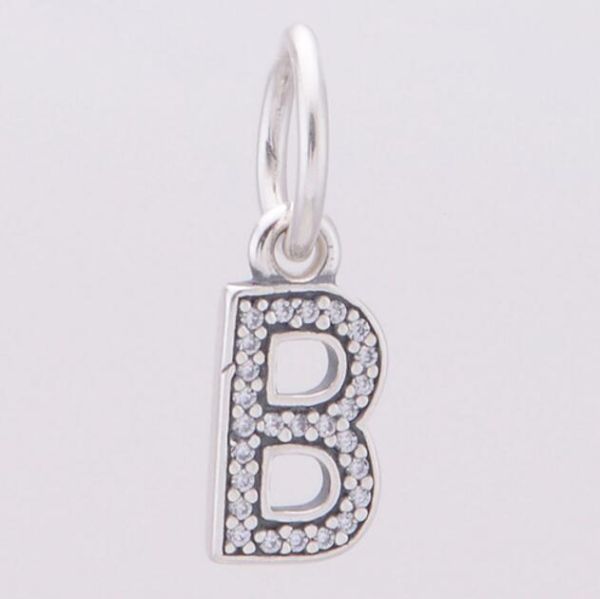 AAA GRADE S925 ALE Letter Dangles