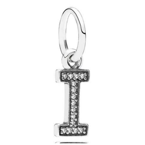 AAA GRADE S925 ALE Letter Dangles