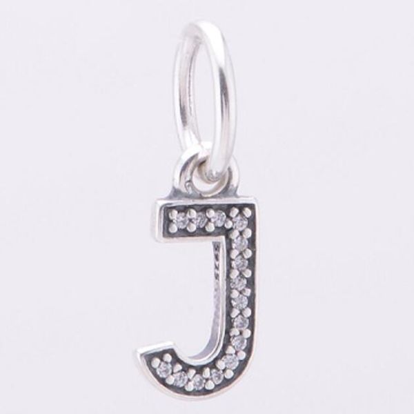 AAA GRADE S925 ALE Letter Dangles