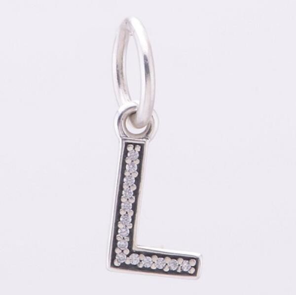 AAA GRADE S925 ALE Letter Dangles