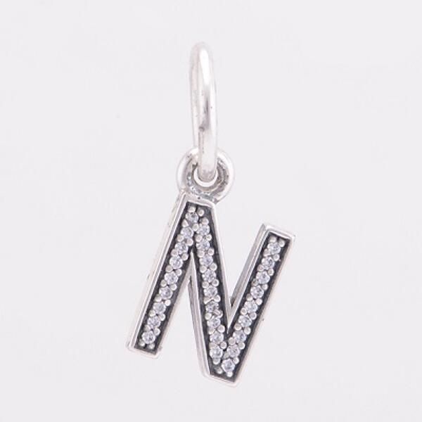 AAA GRADE S925 ALE Letter Dangles