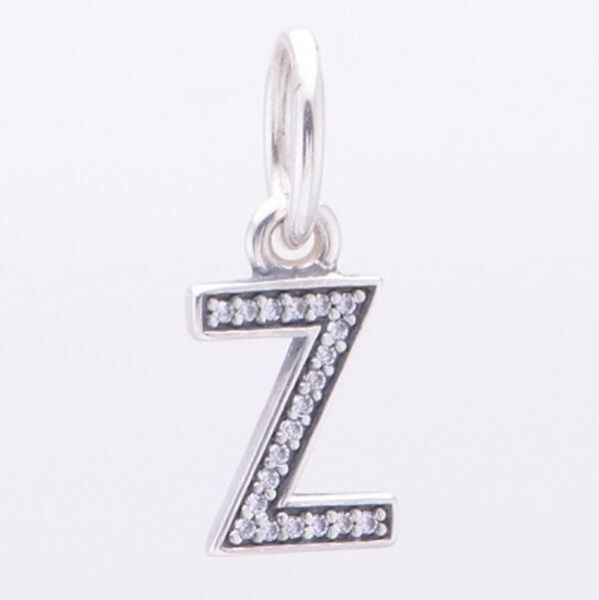 AAA GRADE S925 ALE Letter Dangles