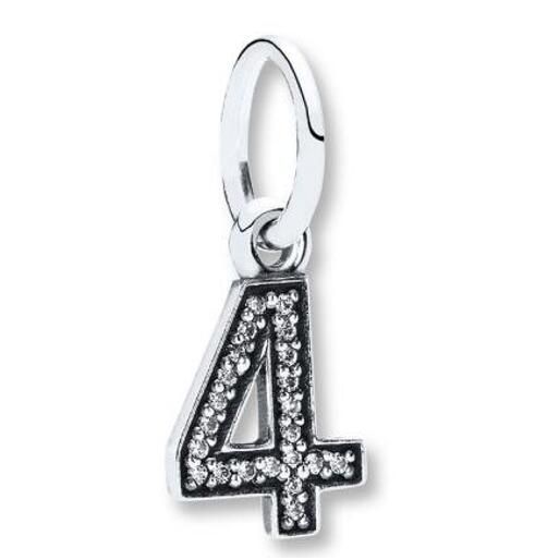 AAA GRADE S925 ALE Number Dangles