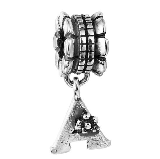 AAA GRADE S925 ALE Letter Dangles