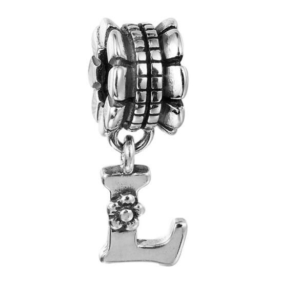AAA GRADE S925 ALE Letter Dangles