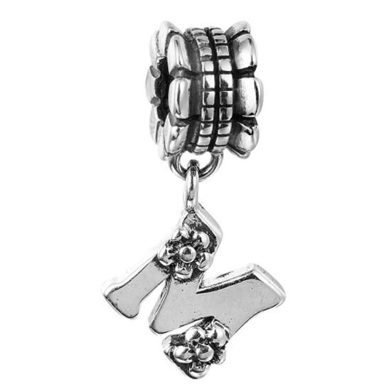 AAA GRADE S925 ALE Letter Dangles