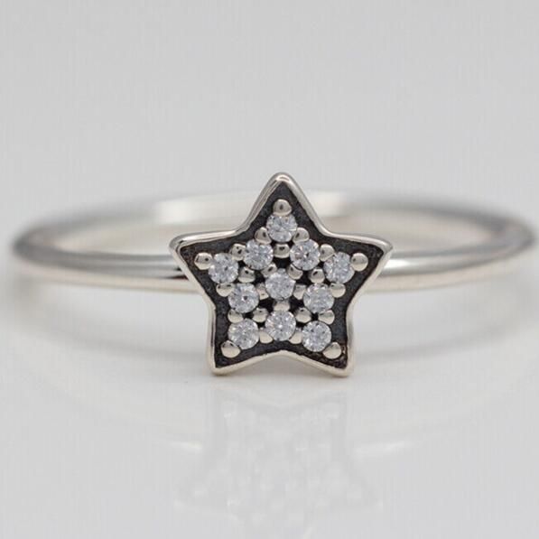 5A-Clear CZ AAA GRADE S925 ALE Rings