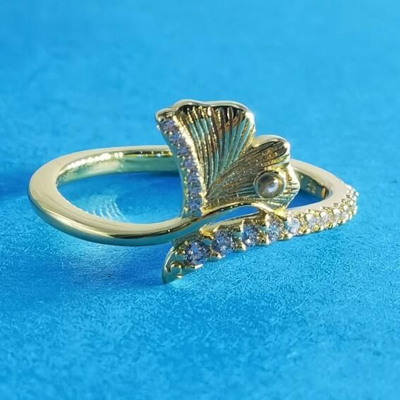 18K Gold-plated AAA GRADE S925 ALE Rings