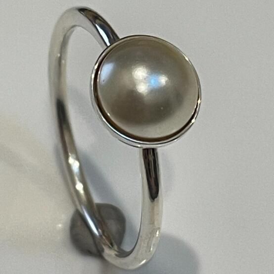 Pearl AAA GRADE S925 ALE Rings