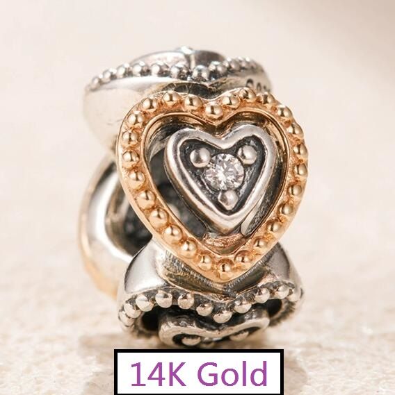 AAA GRADE Real 14K Gold G585 ALE Charms