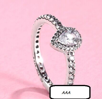 5A-Clear CZ AAA GRADE S925 ALE Rings