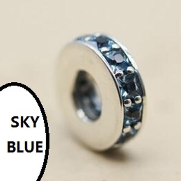 AAA GRADE S925 ALE Sterling Silver Spacer Charms