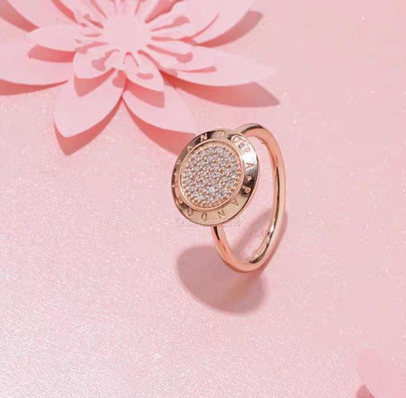 5A-CZ Rose AAA GRADE S925 ALE Rings