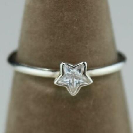 5A-Clear CZ AAA GRADE S925 ALE Rings