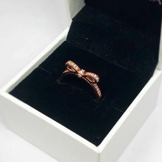 5A-CZ Rose AAA GRADE S925 ALE Rings