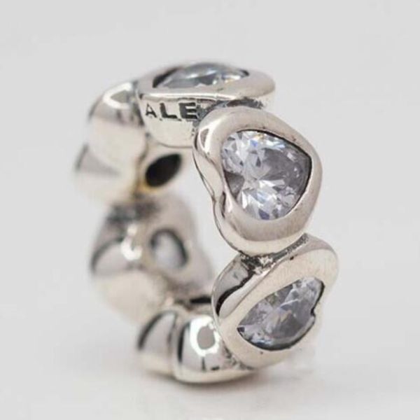 AAA GRADE S925 ALE Sterling Silver Spacer Charms
