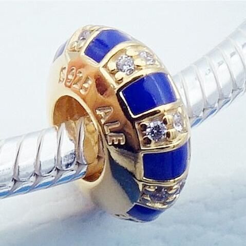 AAA GRADE Gold Plated Spacer Charms