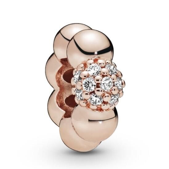 AAA GRADE Rose Gold Plated Spacer Charms