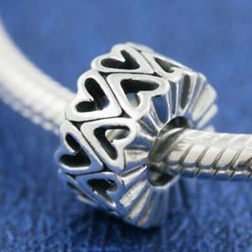 AAA GRADE S925 ALE Sterling Silver Spacer Charms
