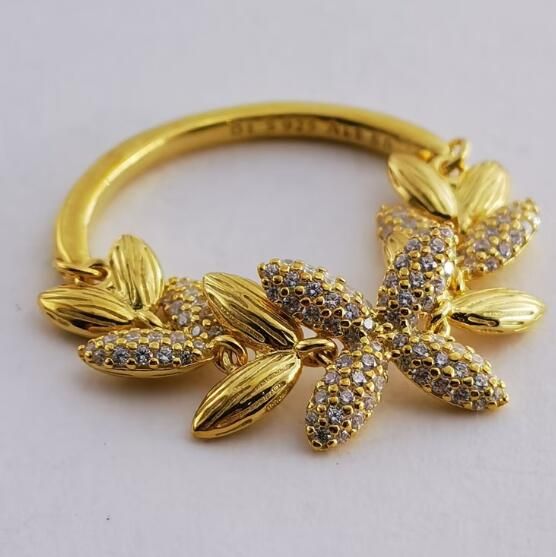 18K Goldplated AAA GRADE S925 ALE Rings