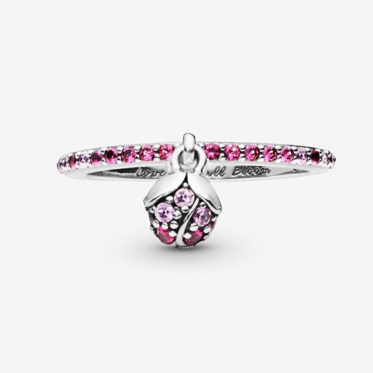 5A-Pink&Purple CZ AAA GRADE S925 ALE Rings