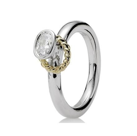 18K Goldplated AAA GRADE S925 ALE Rings