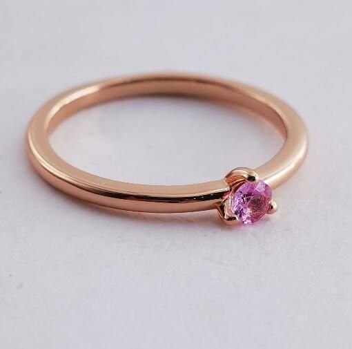 Rose Goldplated AAA GRADE ALE R Rings