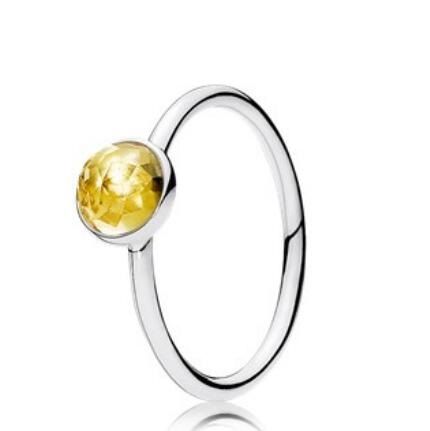 Gemstone Birthstone AAA GRADE S925 ALE Rings