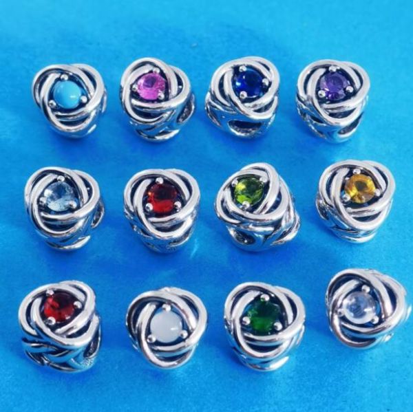 Fast Order-12 Months Gemstone Birthstone Charms