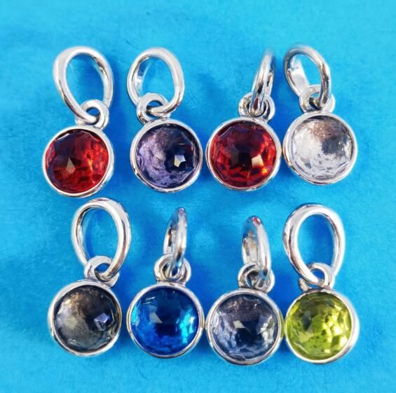 Fast Order-12 Months Gemstone Birthstone Charms